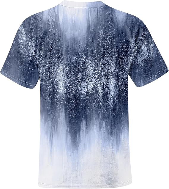 Herren Oversized T-Shirt mit überschnittenen Schultern und Rundhalsausschnitt, Tall Fit, Kurzarm-Shirt, S-5XL